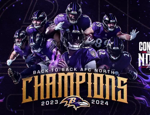 Congratulations to the Baltimore Ravens – Back to Back AFC North Champs!